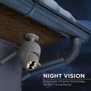 Cámara <span class=keywords><strong>IP</strong></span> Mini WiFi con Movimiento Panorámico e Inclinación, 4.0MP, para Exteriores, Compatible con la Aplicación Tuya Smart, para Hogar, Tienda - Product Image 5