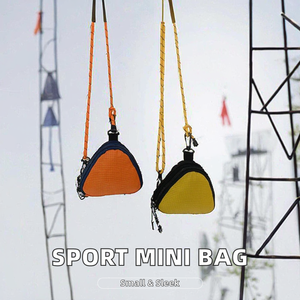 Nuova borsa a tracolla sportiva da <span class=keywords><strong>donna</strong></span> all'aperto con cerniera e chiusura aperta <span class=keywords><strong>Mini</strong></span> Organizer per auricolari portafoglio triangolare - Product Image 3