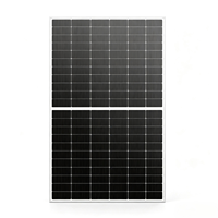 Panneau solaire en verre MBB de type N 630-650W, 132 cellules, 182*210mm, silicium monocristallin, efficacité 24,06%