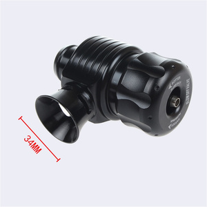 Vanne de décharge universelle en aluminium réglable de 25mm pour <span class=keywords><strong>voiture</strong></span> à port unique Turbo - Product Image 4