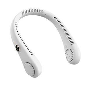 Jisulife Mini Xách Tay Treo Cổ Tay Fan 5 Bánh Tốc Độ Gió USB Có Thể Sạc Lại Không Cánh Phim Hoạt Hình Mini Trần Có Thể Sạc Lại - Product Image 6