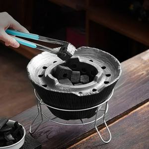 Cube Charbon de bois dur Charbon de bois noir Fabriqué à partir de bois dur - Product Image 5