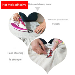 Toppe in Ciniglia Termoadesive all'Ingrosso, Patch Ricamate Personalizzate per Vestiti, Cappelli e Borse - Product Image 4