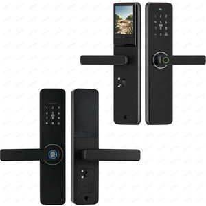 ล็อคกล้องรักษาความปลอดภัยด้วยรีโมต WiFi, กระดิ่งอัจฉริยะสามารถจดจำลายนิ้วมือได้ง่ายไร้กุญแจสำหรับทำจากไม้อลูมิเนียม - Product Image 4