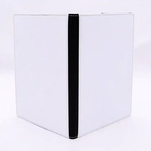 Đôi hai mặt A5 Kích thước PU Leather Bìa tái sử dụng Tạp Chí Nhật ký thăng hoa trống với da đen cột sống và lót trang - Product Image 2