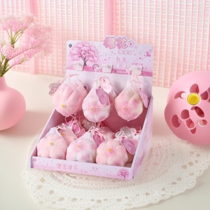 Juguete Sensorial Antiestrés de Flor de Cerezo de Subida Lenta, Juguete Blandito de TPR con Forma de Flor, Regalo Kawaii - Product Image 4