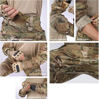 Ensemble de vêtements de chasse tactiques personnalisés, imperméables, respirants, chauds, camouflage, unisexe, vêtements d'entraînement durables pour l'extérieur