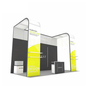 บูธแสดงสินค้าอลูมิเนียม Tianlang TL-62 ขนาด 6x6 เมตร โครงสร้างรักษ์โลก ประกอบง่าย ใช้ซ้ำได้ เหมาะสำหรับงานแสดงสินค้าและโฆษณา - Product Image 2