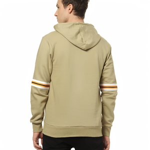 Ensemble de sweat-shirt et pantalon de survêtement surdimensionné de qualité supérieure pour hommes |   Ensemble deux pièces en molleton épais avec poche kangourou - Product Image 2