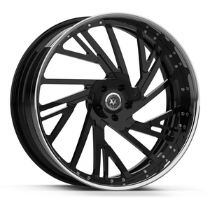 Rines Forjados Viaol de 2 Piezas, Diseño Espiral Ciclónico, 20 22 24 26 Pulgadas, Compatibles con Chevrolet Impala, <span class=keywords><strong>Cadillac</strong></span> Escalade, Crown Vic - Product Image 5