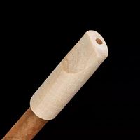 Embout de cigarette en bois massif, filtre en bois, embout buccal original, jetable, lavable, trou traversant, personnalisable
