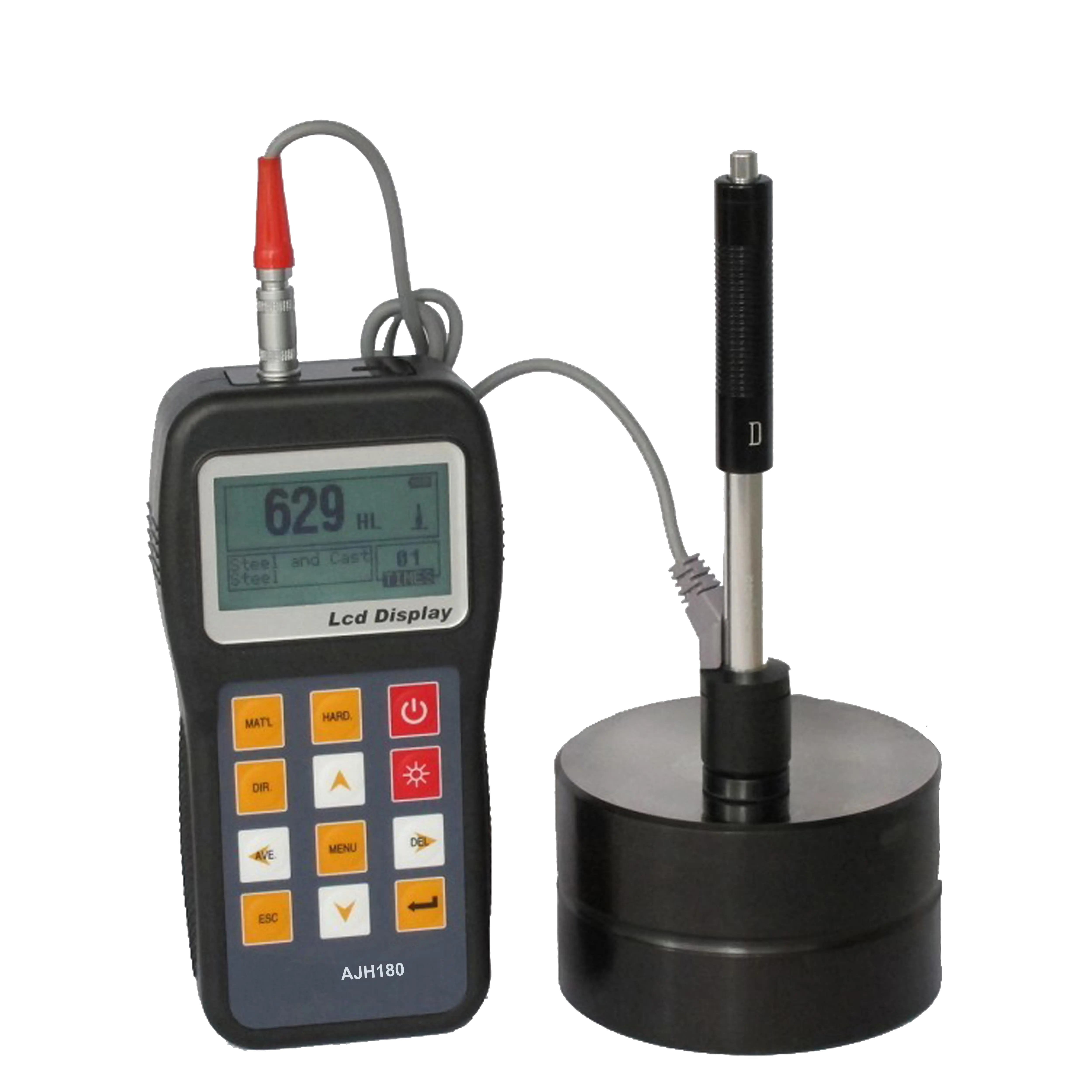 AJH180 produsen grosir logam baja Portable Hardness Tester harga