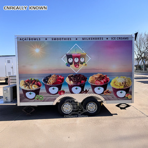 Camion de restauration rapide, cuisine commerciale de rue, remorques, chariot à hamburgers, frites, pizza, hot-dogs, restaurant mobile entièrement équipé à vendre - Product Image 6