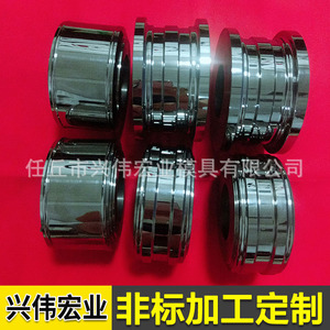 Rodillos de Carburo Xingwei Hongye de 0.36 Pulgadas, Matrices Redondas de Acero de Alta Velocidad para Roscado, Acabado Brillante, OEM Personalizado - Product Image 1