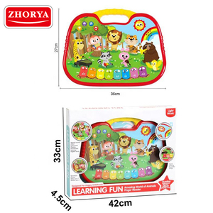 Zhorya Enfants Jouets <span class=keywords><strong>2022</strong></span> Animal Musical Éducation Précoce Jouet Enfant Machine D'apprentissage - Product Image 6