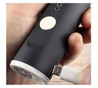 Promo Meilleures ventes : Mousseur à lait électrique rechargeable par USB, en acier inoxydable, écologique, minimaliste, noir, certifié CE
