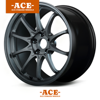 Jantes forgées ACE, jantes concaves profondes 5X114.3/112/120/100pcd pour Toyota BMW Honda Porsche Audi Mercedes Benz Mustang Supra