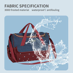 폴리 에스터로 만든 소년과 소녀를위한 도매 엄마 여행 기저귀 가방 방수 기저귀 주최자 - Product Image 3