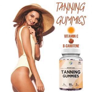 Gummies bronzantes OEM Bear Vitamins avec bêta-carotène, lycopène, sélénium et <span class=keywords><strong>zinc</strong></span> pour le système immunitaire - Product Image 3