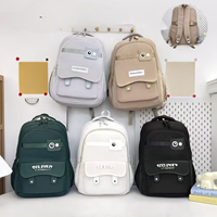 Sac à dos léger et imperméable pour adolescents et étudiants, sac d'école multi-poches, sac à dos décontracté pour garçons et filles