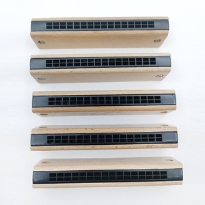 Wholesale Wind <b>Instrument</b> Orff <b>Musical</b> <b>Instrument</b> 16 Holes Wooden Harmonica Mini Early Education <b>Musical</b> Toy for Kids Playing - Product Image 3