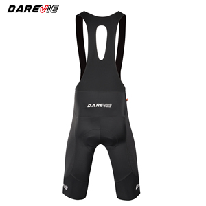 <span class=keywords><strong>Pantaloncini</strong></span> da Ciclismo Darevie Neri Resistenti all'Abrasione, con Imbottitura Italiana in Gel, per Uomo - Product Image 3