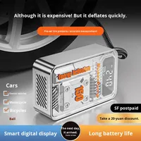 Compresseur d'air portable pour voiture Astree, 150 PSI, affichage numérique, pompe à gonflage de pneus, 12 V, sans fil, gonfleur d'urgence pour voiture et vélo, OEM