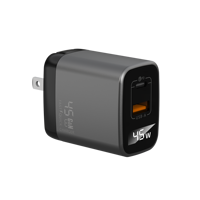 Cargador de Pared USB-C de Carga Súper Rápida de 45W, Cargador PD GaN Power PPS para Galaxy S26 S25 S24 S23 S22 Ultra Plus S20 Note10 Tab