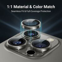 Protection d'écran en verre trempé ultra-fin à couverture intégrale, anti-traces de doigts, pour téléphone portable 15 14 17 Pro Max