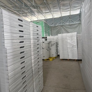 Đầy Màu sắc nhựa bền bảng và ghế đặt có thể gập lại cho trẻ em trường lớp học hoặc nhà trẻ - Product Image 4