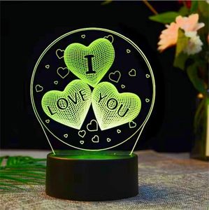 Bedroom <b>Small</b> Led Lamp Base Night Light <b>Battery</b> 30 Eco-friendly CE Modern with Remote 3d 2022 Acrylic Led Cordless Sleeping Kid - Product Image 3