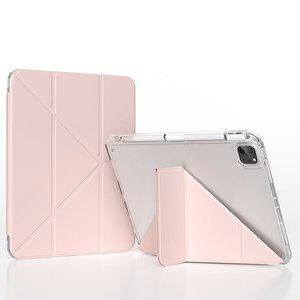 2024 Nueva funda para tableta Funda delgada Totalmente transparente <span class=keywords><strong>Y</strong></span> funda plegable para <span class=keywords><strong>iPad</strong></span> <span class=keywords><strong>mini</strong></span> 6 - Product Image 2