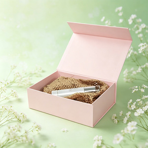 Emballage cadeau personnalisé <span class=keywords><strong>de</strong></span> haute qualité, moderne, luxueux, avec gaufrage, couleur unique, design rituel, vente en gros, insert pliable aimanté en fourrure - Product Image 4