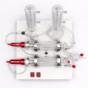 ระบบกลั่นน้ำแบบคู่ OPTI-D-8 Lab Fusion โครงสร้างแก้วโบโรซิลิเกต พร้อมเทคโนโลยีฮีตเตอร์ควอตซ์ - Product Image 5