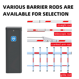Sistema di Barriera Automatica con Motore Brushless 24V DC in Lega di Alluminio con RFID Protezione IP68 Telecomando - Product Image 3