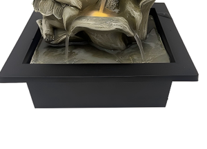 <span class=keywords><strong>Fontaine</strong></span> d'eau Calla Lily avec lumière LED, décoration <span class=keywords><strong>de</strong></span> jardin intérieure et extérieure, <span class=keywords><strong>fontaine</strong></span> <span class=keywords><strong>de</strong></span> bureau - Product Image 6