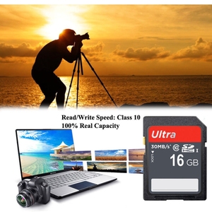 Cartão de Memória de Boa Qualidade 16GB Ultra Alta Velocidade Classe 10 SDHC para Câmera - Product Image 5