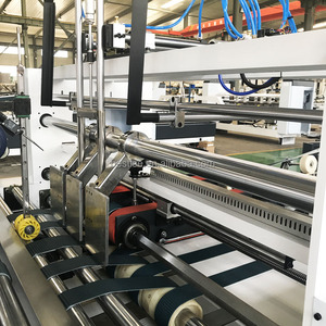 Chất lượng cao Tự động sóng hộp carton thư mục <span class=keywords><strong>gluer</strong></span> máy cho các tông nhỏ và lớn dán và bundling tất cả trong một - Product Image 4