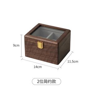 Belle boîte d'affichage de montre en <span class=keywords><strong>bois</strong></span> <span class=keywords><strong>massif</strong></span> SY affichage de montre transparent et boîte de rangement pour bijoux utilisés pour stocker des montres - Product Image 1