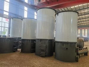 דוד חימום בשמן תרמי עם מערכת סירקולציה, להסקה באמצעות פחם, ביומסה, עץ ועצים להסקה, בעל יעילות גבוהה ואחריות לשנה. - Product Image 2
