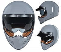 Casque intégral certifié DOT CE, casque Iron Man, casque de moto