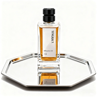 Vente en gros 50ml 100ml bouteille de parfum en verre clair Rectangle pompe pulvérisateur boîte-cadeau emballage Logo personnalisé acceptable