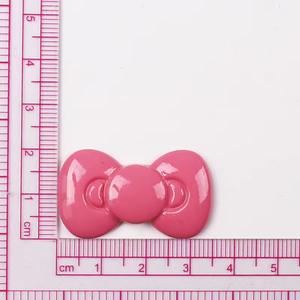 Acrylique En Gros DIY Cheveux Accessoires Pinces À Cheveux Matériaux Faits À La Main Crème Colle Téléphone Cas Autocollants Transparent Arc Amour - Product Image 5