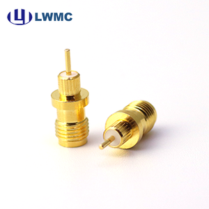 Conector de Presión para Montaje en Panel, Transmisión de <span class=keywords><strong>Señal</strong></span> RF para Microondas, Adaptador de Desmontaje con Brida de Doble Interfaz Compatible - Product Image 3