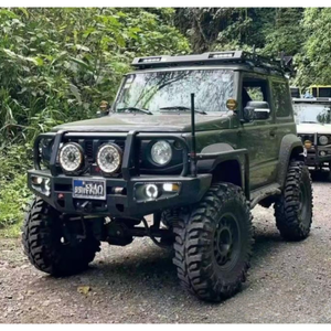 Paraurti Anteriore in Acciaio di Alta Qualità con Fori per Gancio di Traino per Suzuki <span class=keywords><strong>Jimny</strong></span> JB64 JB74, Veicoli Fuoristrada, Parti Auto in Vendita - Product Image 2