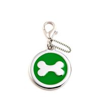 Maßge schneiderte Gold Metall Weiche Emaille Zink legierung Blank QR-Code Gedruckte Laser gravur Katze Hunde marken Haustier Tags für Geschenk