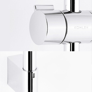 ฝักบัวอาบน้ำแบบติดผนัง (Zhiqiao) K-25107T-4F-CP ทองแดงท้องถิ่น - Product Image 5