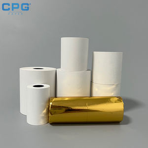 Bulk OEM Custom 80x60mm BPA Free Anti-Fade Thermal <b>Paper</b> 70gsm Archive Storage Long-term Receipt <b>Paper</b> <b>Roll</b> - Product Image 1