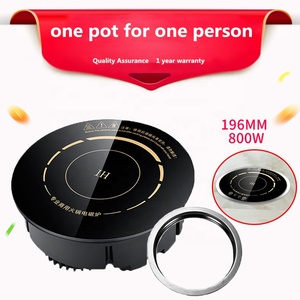 Placa de Inducción Cerámica Comercial Integrada de 800W para Hot Pot con Compatibilidad 110V/220V - Product Image 3