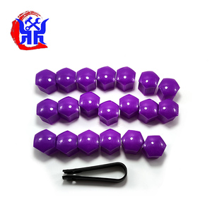 20 pièces/ensemble de couvercle de jante d'écrou de roue <span class=keywords><strong>17</strong></span> mm écrou pour bouchon à vis de pneu de voiture décoration de roue coque en plastique écrou housse de protection - Product Image 6